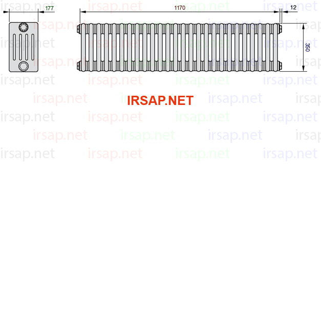 Радиатор IRSAP Tesi 50350/26 T12 CL 01
